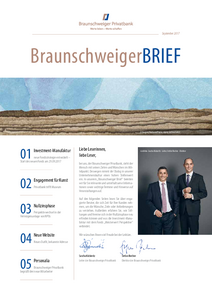 Cover Ausgabe: No. 01 | September 2017